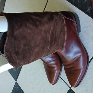 🤠 Zodiac Men's Leather Western Boots Size 10.5 🤠